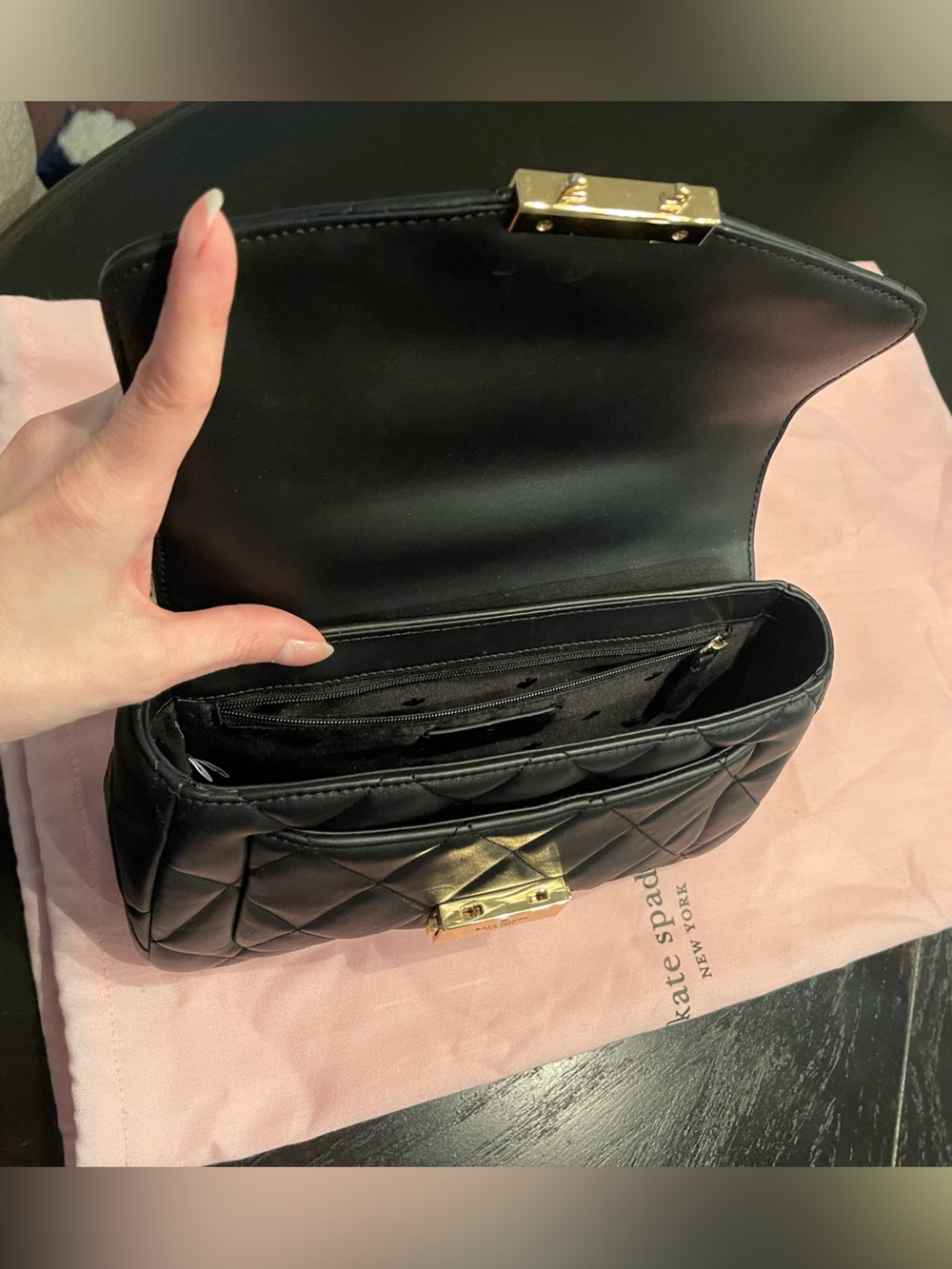 Kate Spade Carey Medium Flap Shoulder Bag - Picture 12 of 16
